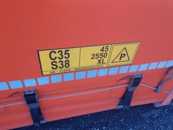 5#4158 CCFC cassa mobile Uic Tautliner 45