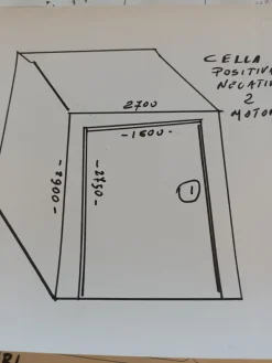 Cella frigorifera prefabbricata Positiva/Negativa