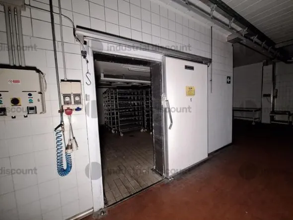 500#9323 Celle frigo e guidovia per salumificio
