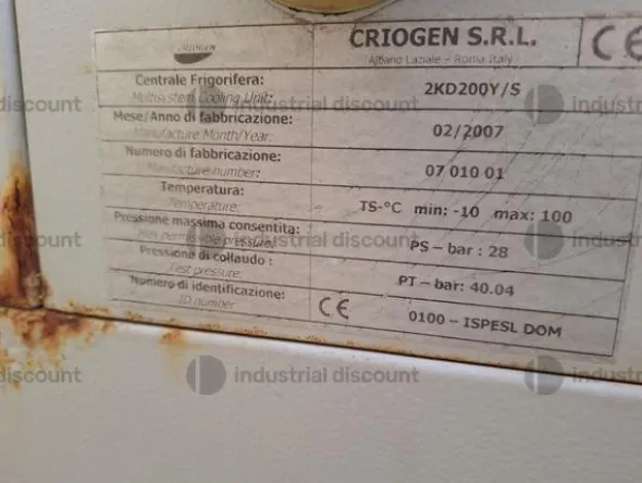 1#9843 Celle frigo in vetroresina con centrale frigo