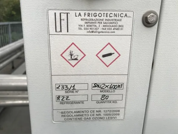 12#4765 Celle frigorifere e di stagionatura
