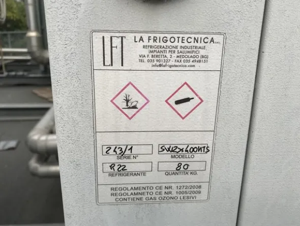 12#4765 Celle frigorifere e di stagionatura