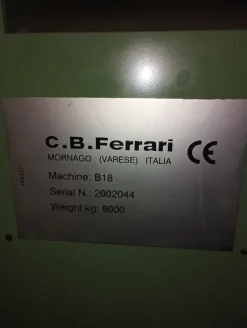CENTRO DI LAVORO CB FERRARI B18 CON SELCA S4045PD