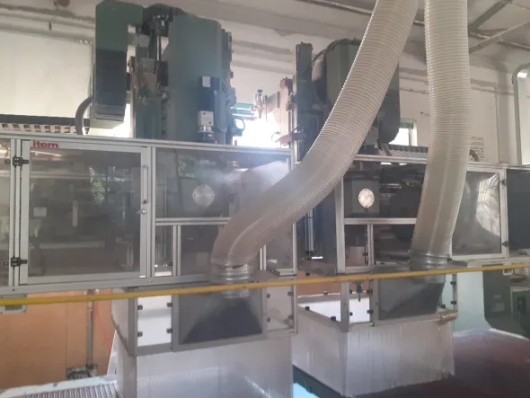 CENTRO DI LAVORO CMS DOPPIO 5 ASSI A NORMA CE