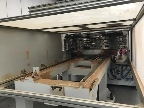 1#4713 CENTRO DI LAVORO LINEARE A CN MOD.LOGOS IWC 3500 TOPLINE