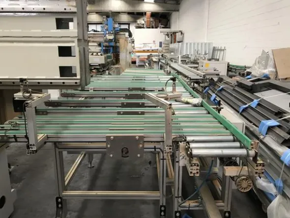 1#4713 CENTRO DI LAVORO LINEARE A CN MOD.LOGOS IWC 3500 TOPLINE