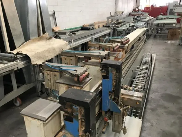 1#4713 CENTRO DI LAVORO LINEARE A CN MOD.LOGOS IWC 3500 TOPLINE