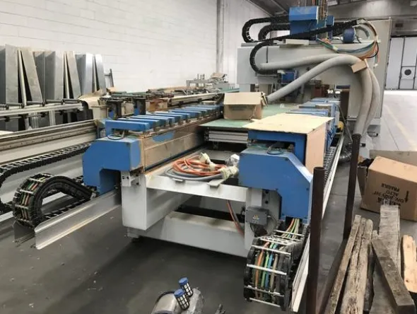 1#4713 CENTRO DI LAVORO LINEARE A CN MOD.LOGOS IWC 3500 TOPLINE