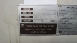 89#5049 Centro di lavoro orizzontale Yamazaki Mazak