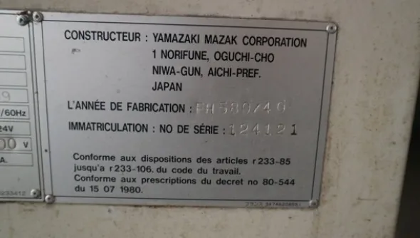 32#5049 Centro di lavoro orizzontale Yamazaki Mazak