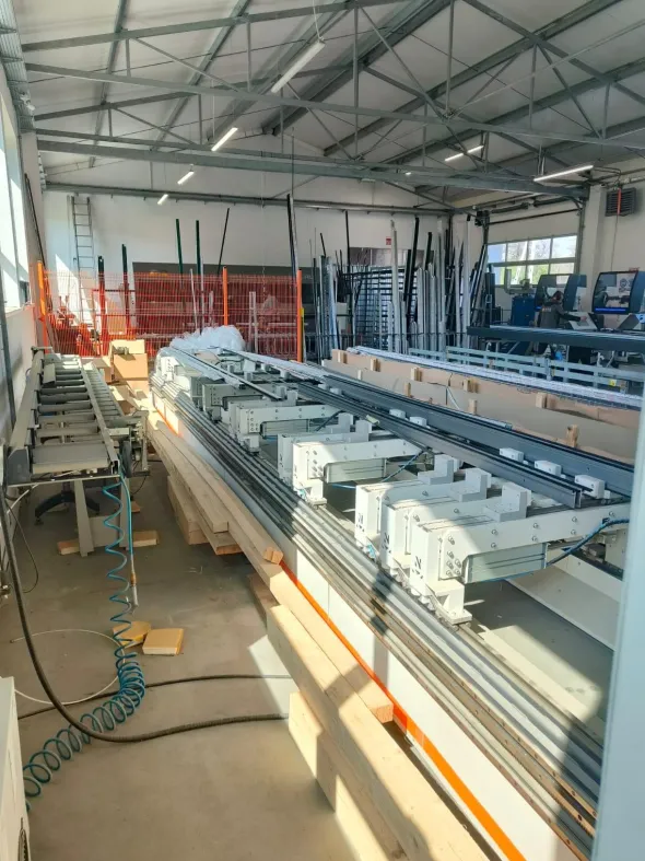 Centro di lavoro per profili InfoTEC 6205 PRO 5 AXIS