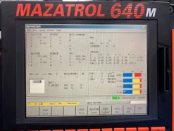 Centro di lavoro verticale cnc Mazak MTV 655/60