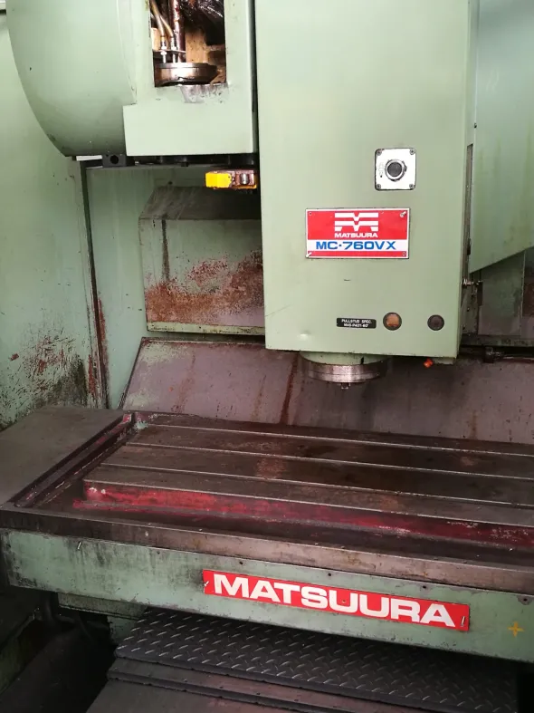 Centro di lavoro verticale Matsuura Mod MC-760 VX