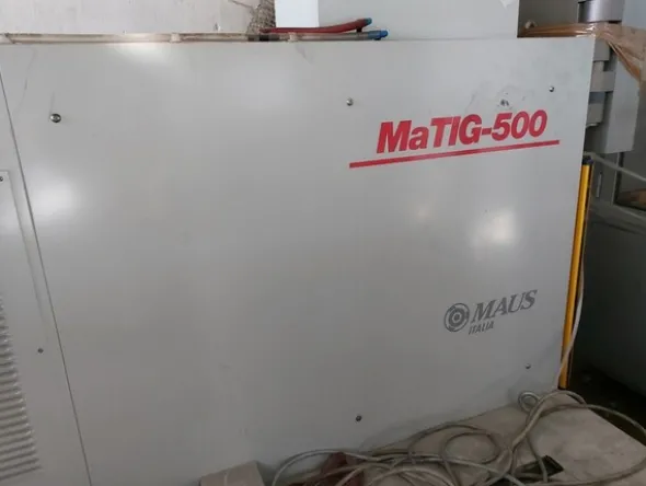 1#7346 Centro di saldatura orbitale CNC Maus Italia Matig 500