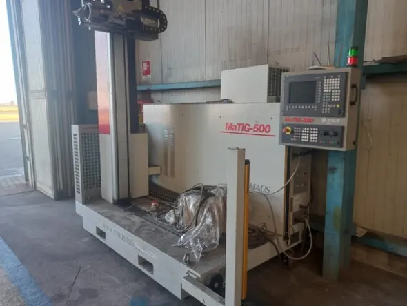 1#6839 Centro di saldatura orbitale CNC Maus Italia MaTIG-500