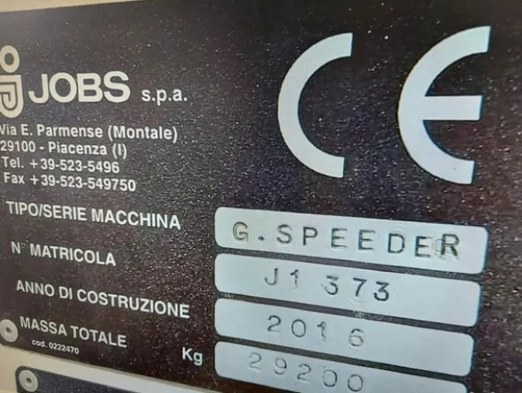 1#6909 Centro fresatura verticale CNC Grand Speeder HQ