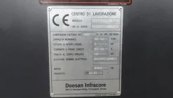 11#7303 Centro lavoro Doosan DNM350/5AX