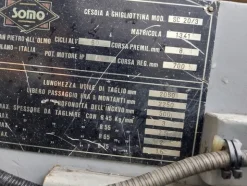 1#7374 Cesoia a ghigliottina Somo SC20/3