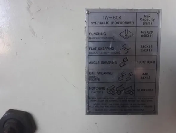 7#3354 Cesoia BBM e compressore FIAC