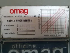 CESOIA IDRAULICA OMAG MOD. 306S CE