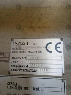 14#8965 Cesoia Imal