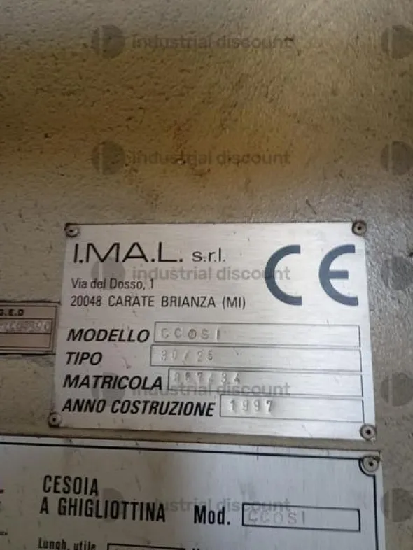 14#8965 Cesoia Imal