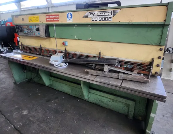 Cesoia lamiera idraulica Gasparini Mod Co3006