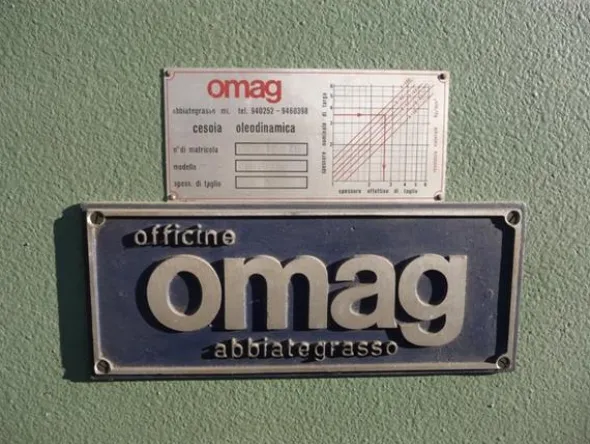 4#3533 Cesoia Oleodinamica Omag