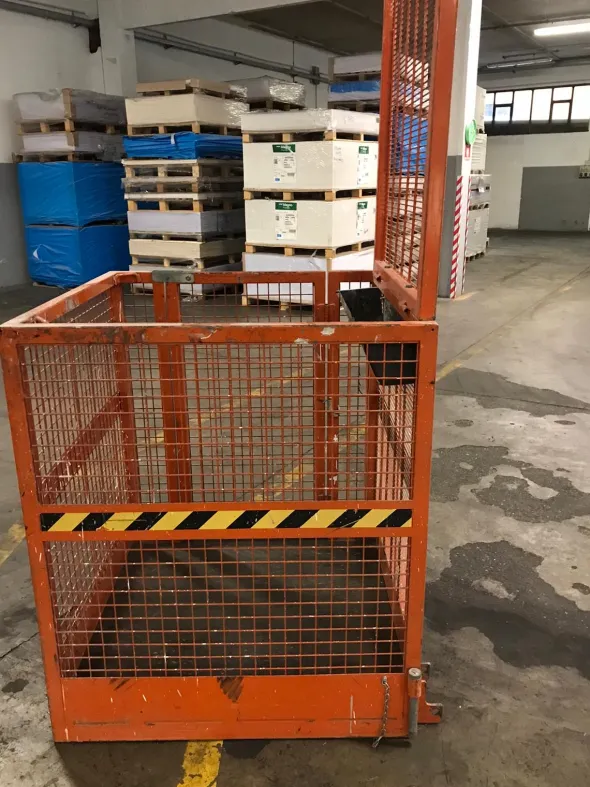 Cestello porta presone per carrello elevatore