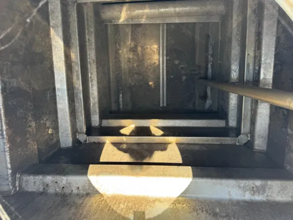 CISTERNA IN ACCIAIO 3 SCOMPARTI Q.LI 80
