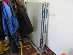 6#4563 Cisterna, scala in alluminio, saldatrice, idropultrice e rampe di carico
