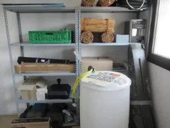 6#4563 Cisterna, scala in alluminio, saldatrice, idropultrice e rampe di carico