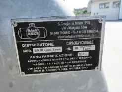6#4563 Cisterna, scala in alluminio, saldatrice, idropultrice e rampe di carico