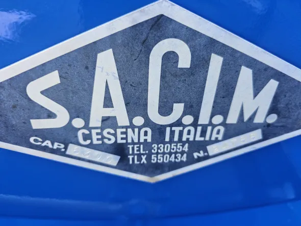 CISTERNA SCARRABILE SACIM