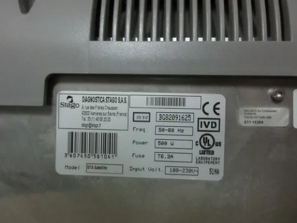 2#45830 Coagulometro Stago