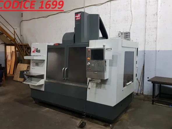 CODICE 1699 CENTRO DI LAVORO VERTICALE HAAS MS MOD VF-4SS 1000x500