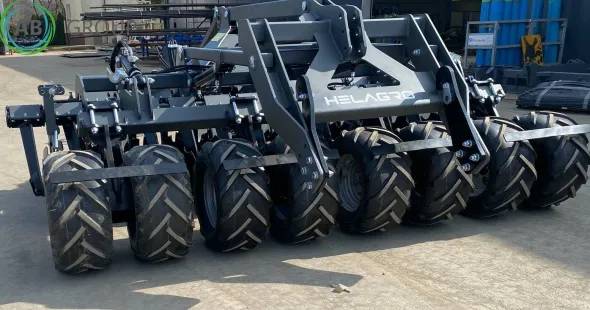 Coltivatore con attacco seminatrice Helagro AUTW