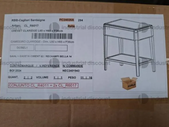 8#9481 Comodini e comò
