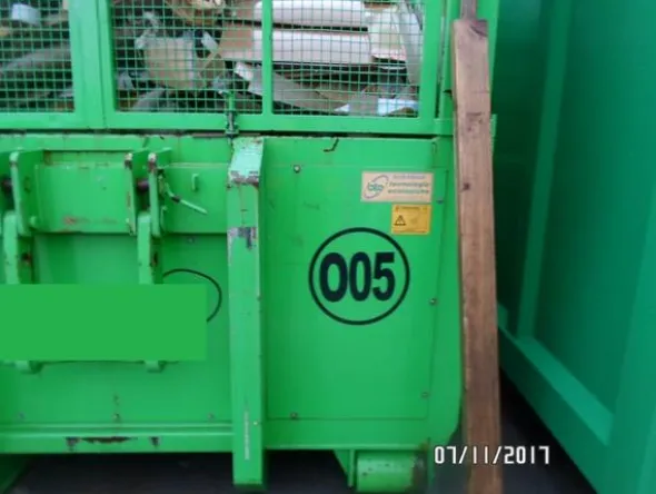2065#3561 Compattatore scarrabile BTE