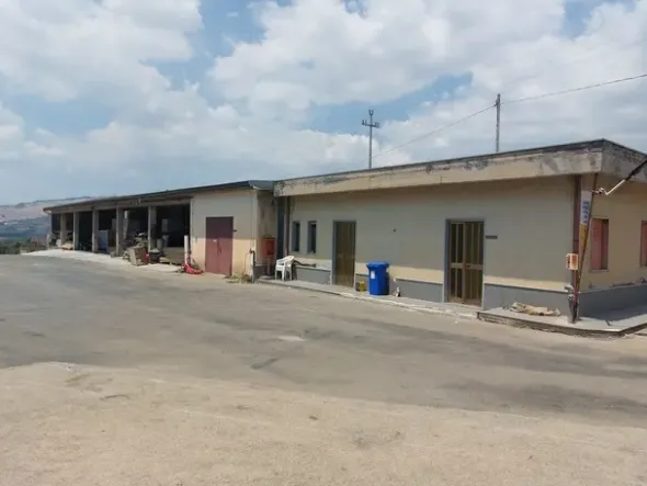 #18407 Complesso commerciale composto da capannoni, tettoie ed un edificio con uffici ed abitazione
