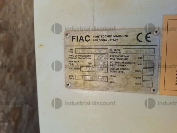 12#10255 Compressore ad aria Fiac Airblock 152