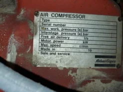 16#6400 Compressore Atlas Copco XAS40DD