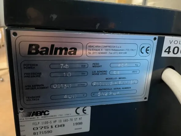 17#7246 Compressore Balma