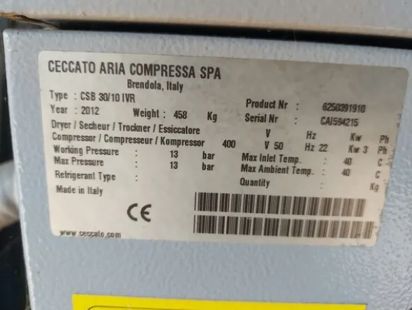 15#8506 Compressore Ceccato