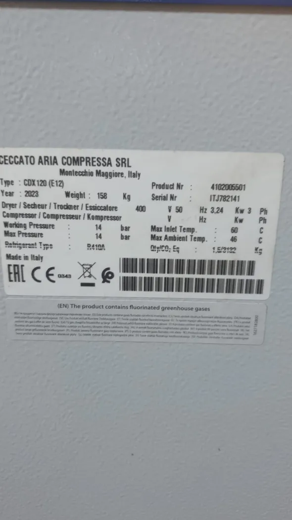 Compressore CECCATO con Frigorifero