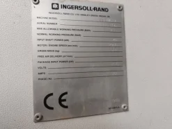 23#7556 Compressore e essiccatore Ingersollrand