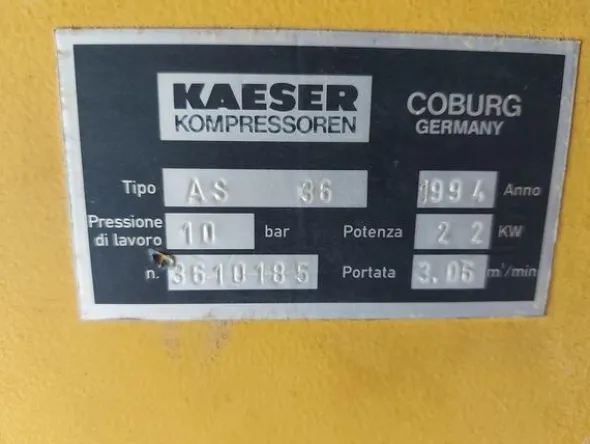34#8616 Compressore Kaeser