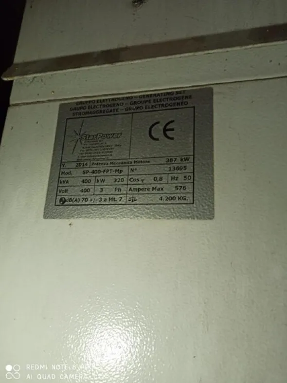4#7592 Compressore Kaeser e gruppi elettrogeni