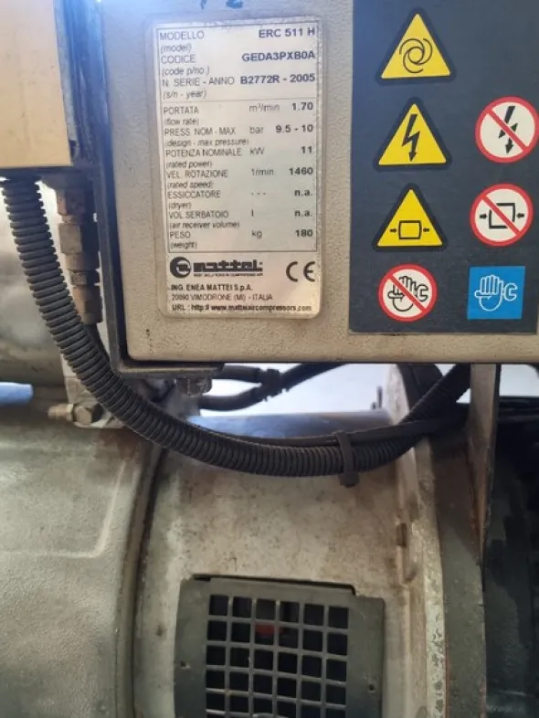 4#7698 Compressore Mattei