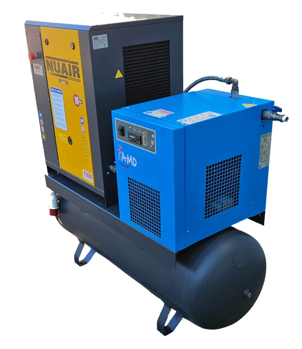 Compressorerotativo a vite industriale+ essicatore